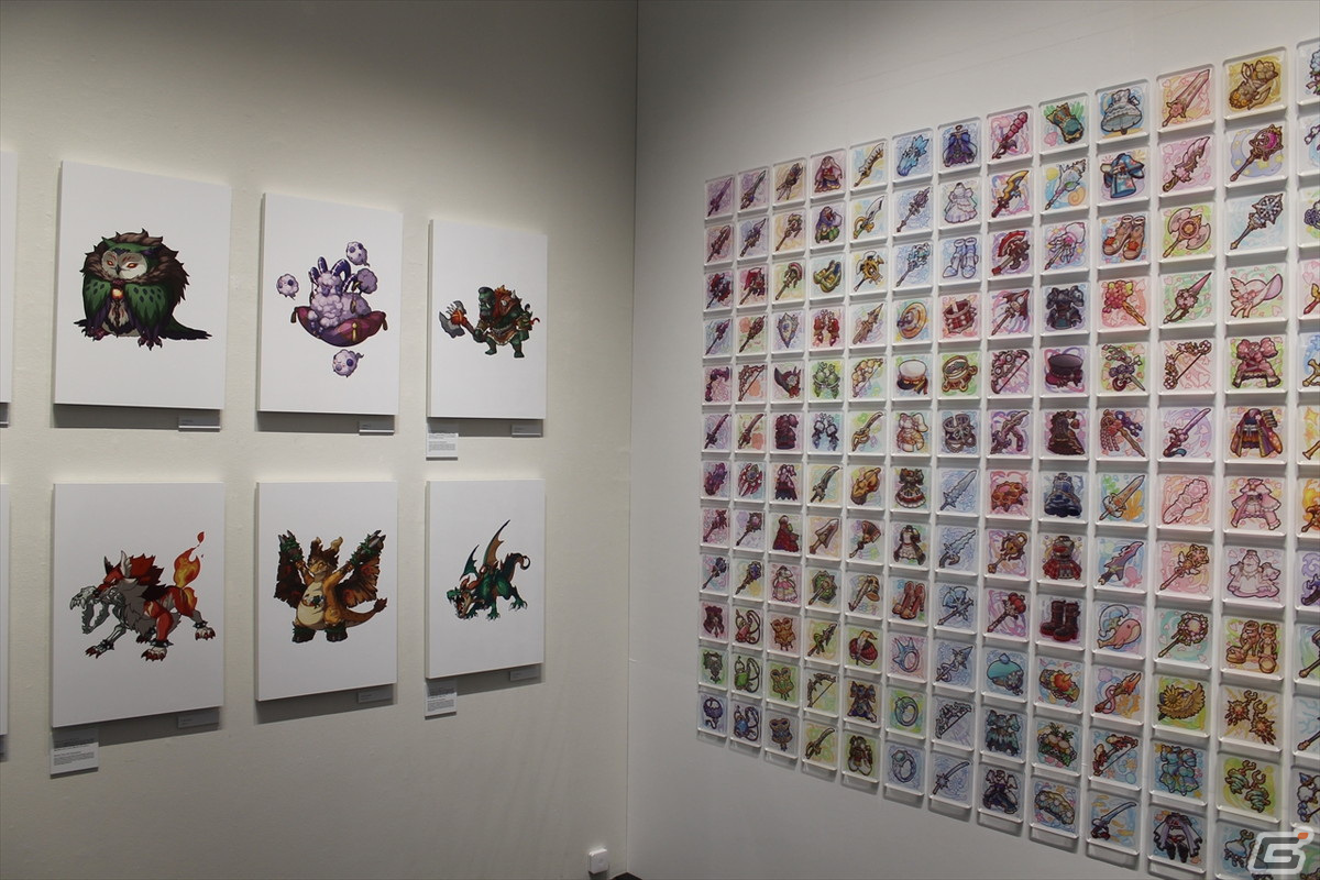 キャラクターが展示を案内！「神バハ」「グラブル」「ウマ娘」など5,500点以上のアートが集結した「Cygames展 Artworks」をレポートの画像47