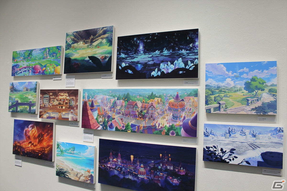 キャラクターが展示を案内！「神バハ」「グラブル」「ウマ娘」など5,500点以上のアートが集結した「Cygames展 Artworks」をレポートの画像48