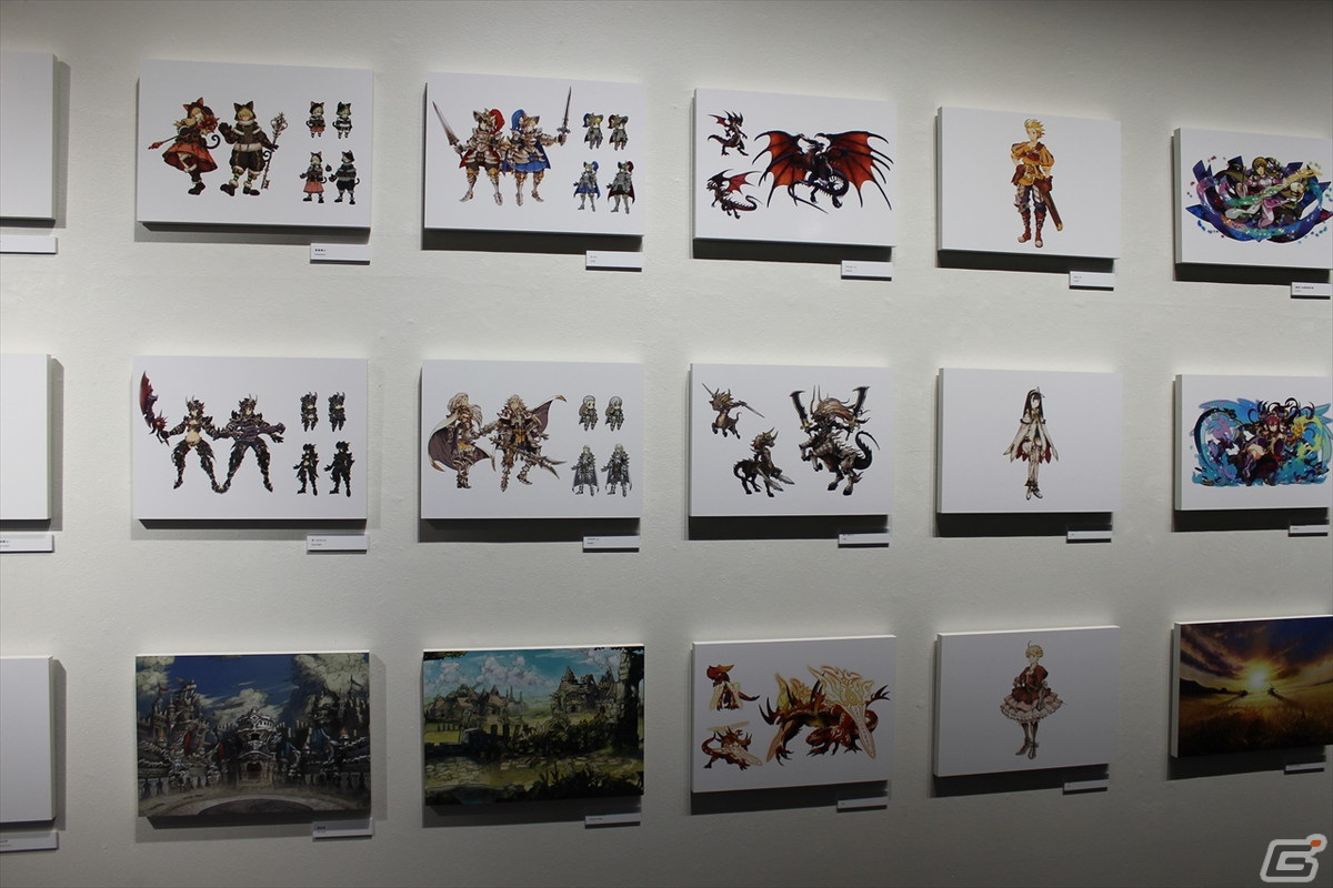キャラクターが展示を案内！「神バハ」「グラブル」「ウマ娘」など5,500点以上のアートが集結した「Cygames展 Artworks」をレポートの画像52