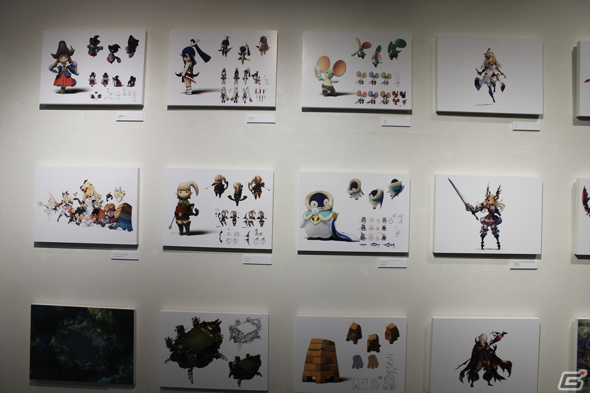 キャラクターが展示を案内！「神バハ」「グラブル」「ウマ娘」など5,500点以上のアートが集結した「Cygames展 Artworks」をレポートの画像53