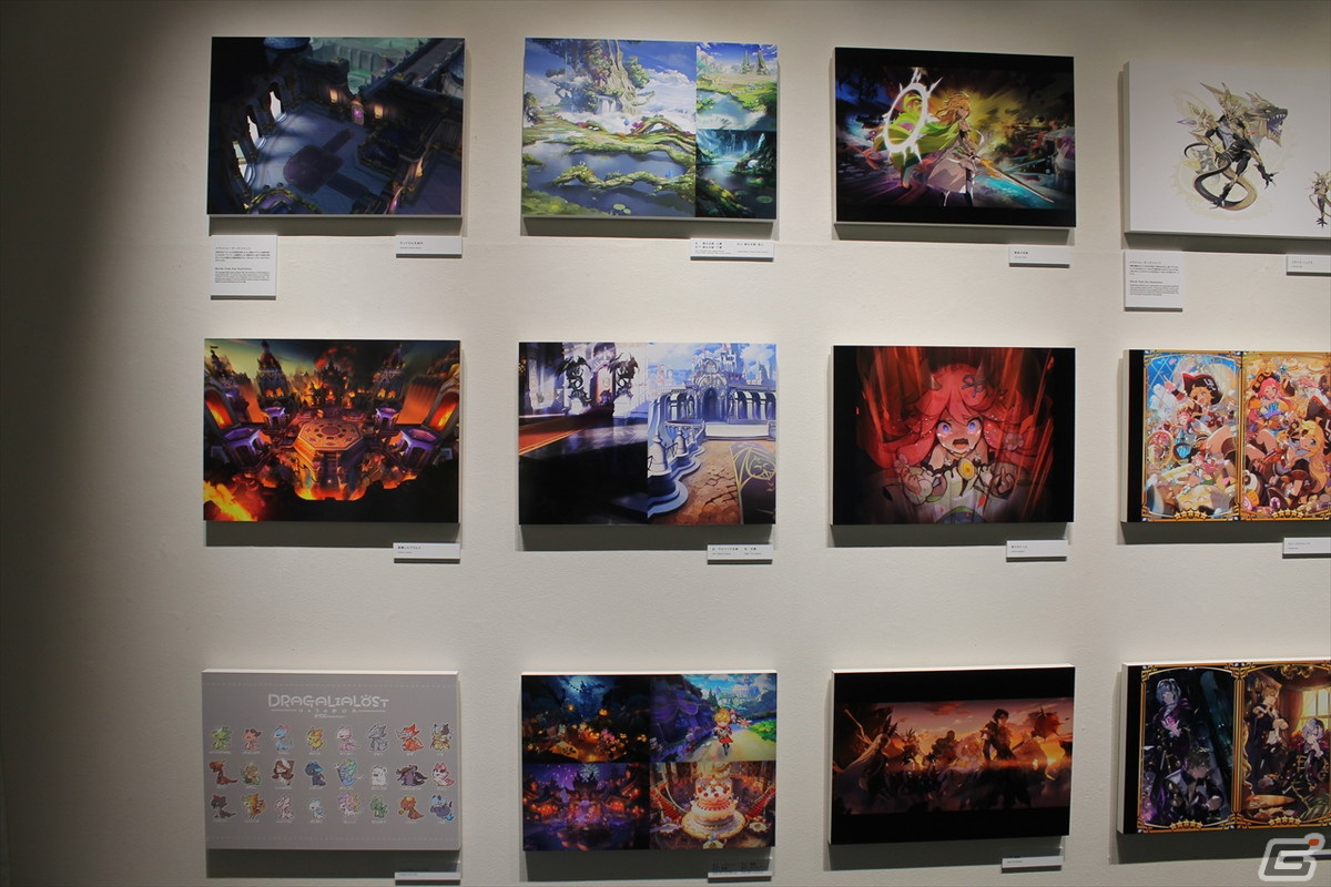 キャラクターが展示を案内！「神バハ」「グラブル」「ウマ娘」など5,500点以上のアートが集結した「Cygames展 Artworks」をレポートの画像56