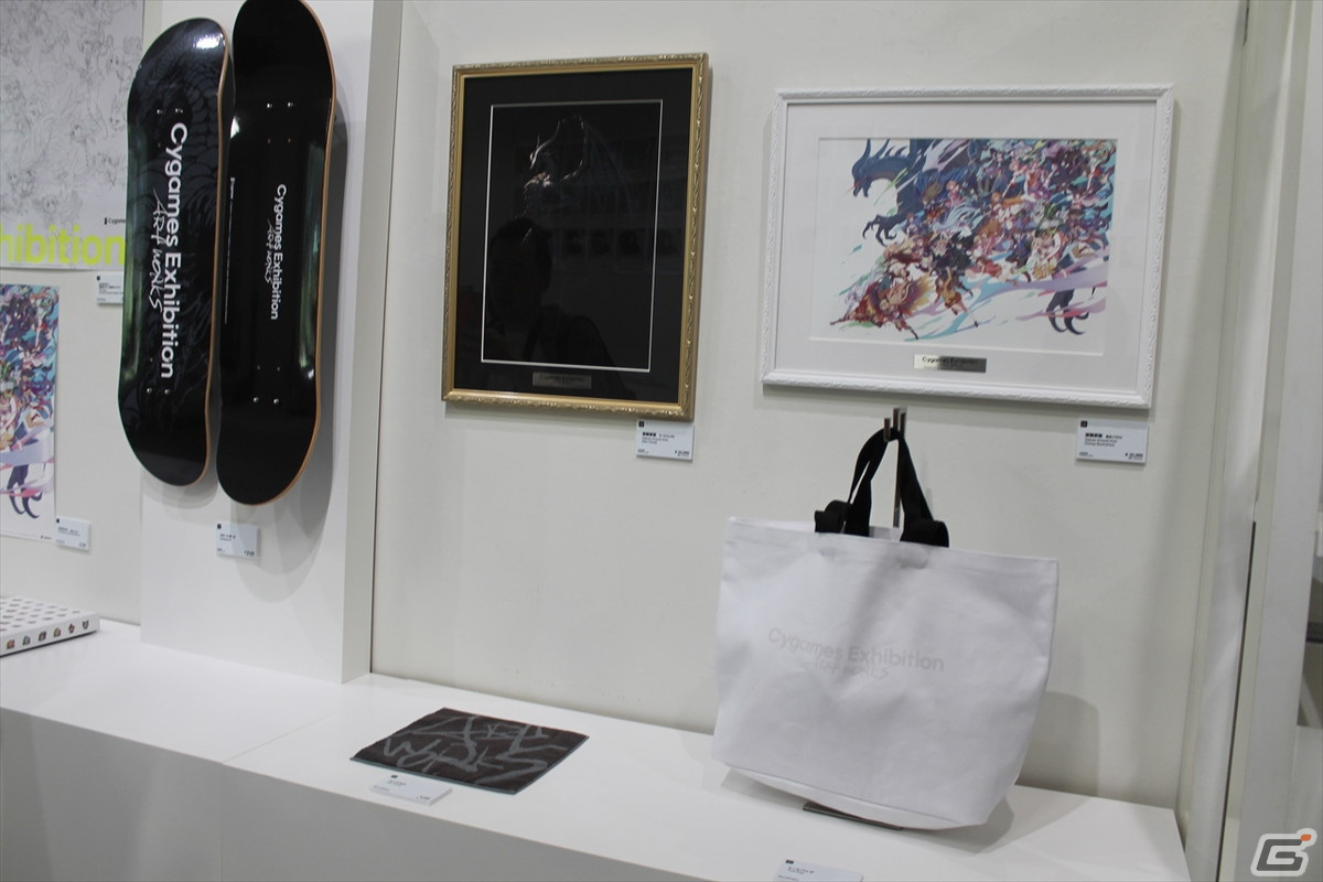キャラクターが展示を案内！「神バハ」「グラブル」「ウマ娘」など5,500点以上のアートが集結した「Cygames展 Artworks」をレポートの画像79