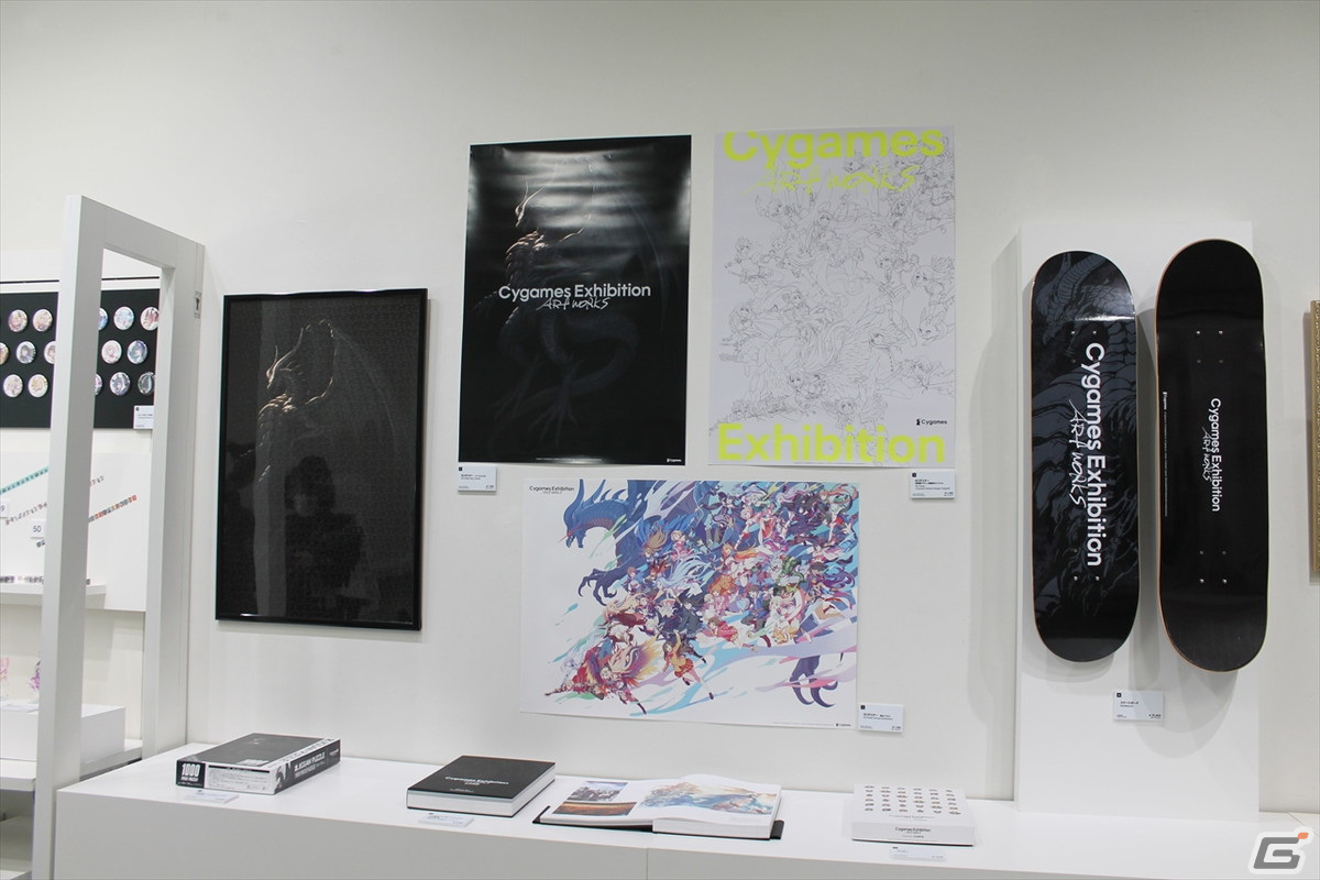 キャラクターが展示を案内！「神バハ」「グラブル」「ウマ娘」など5,500点以上のアートが集結した「Cygames展 Artworks」をレポートの画像80