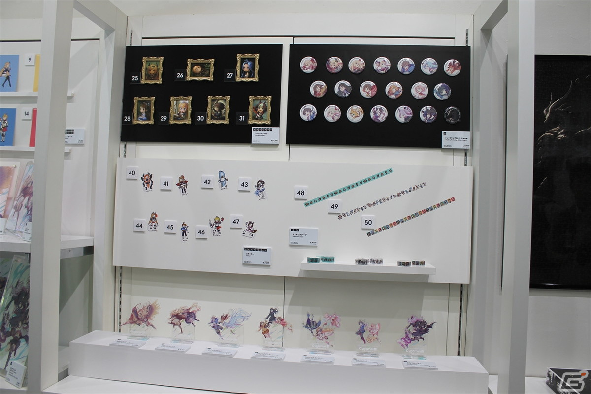 キャラクターが展示を案内！「神バハ」「グラブル」「ウマ娘」など5,500点以上のアートが集結した「Cygames展 Artworks」をレポートの画像82