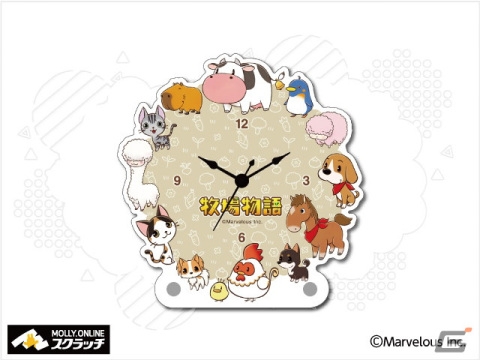 「牧場物語」ティッシュBOXカバーやミルク缶型ボーチなどの限定プライズが9月8日よりモーリーファンタジーにて順次展開！の画像5