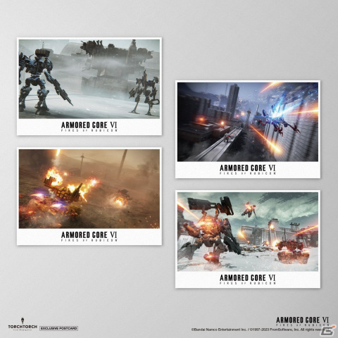 「アーマード・コアVI」の特製ポストカードがもらえるTORCH TORCHコラボキャンペーンが渋谷PARCO店にて順次開催！の画像1