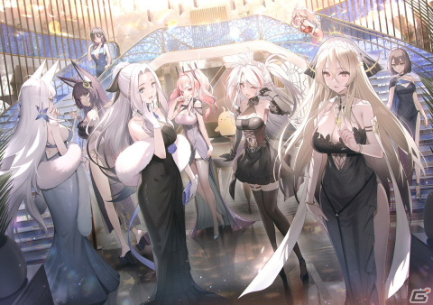 「アズールレーン 6th Anniversary Fes.」の新キービジュアルが公開！メルクーリヤのおしゃべりルームやフィギュア展など出展内容の詳細もの画像1