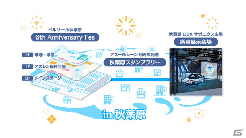 「アズールレーン 6th Anniversary Fes.」の新キービジュアルが公開！メルクーリヤのおしゃべりルームやフィギュア展など出展内容の詳細もの画像2