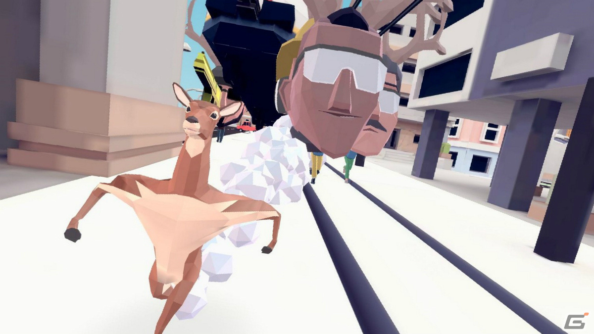 「ごく普通の鹿のゲーム DEEEER Simulator」Epic Games Store版が発売！カワイくてクセつよなクッションが当たるチャンスもの画像6