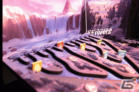 ユニークなしくみの頭脳系ボドゲ「12 Rivers」のクラウドファンディングが実施中！流れるパールをコマでせき止める陣取り系ゲームの画像5
