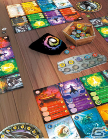 戦略的カードゲーム「宵と暁の呪文書」の日本語版が9月下旬に発売！習得した呪文を組み合わせて魔導書を完成させようの画像2