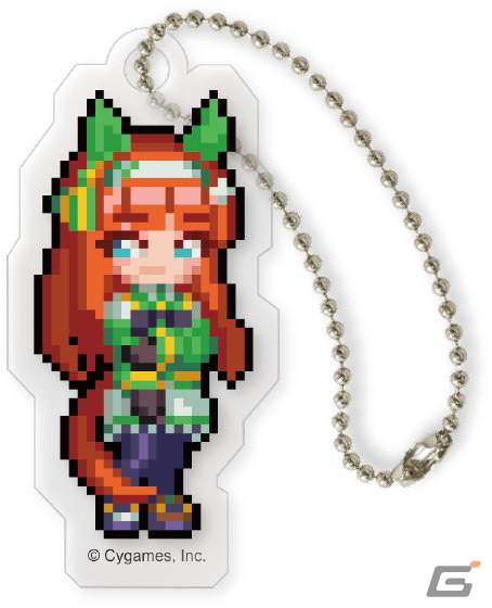 ウマ娘」×ファミマコラボの限定グッズとしてドット絵アクリル