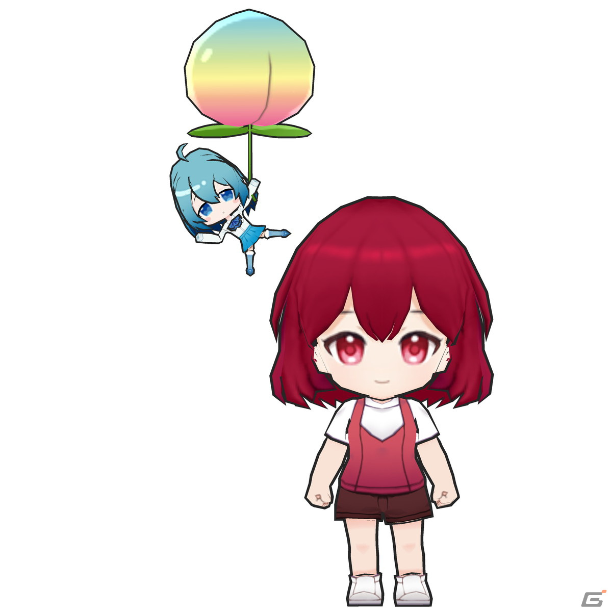 「脱獄ごっこPRO」とカラフルビーチのコラボガチャ第6弾が開催！囚人服バージョンのるなともふが登場の画像3