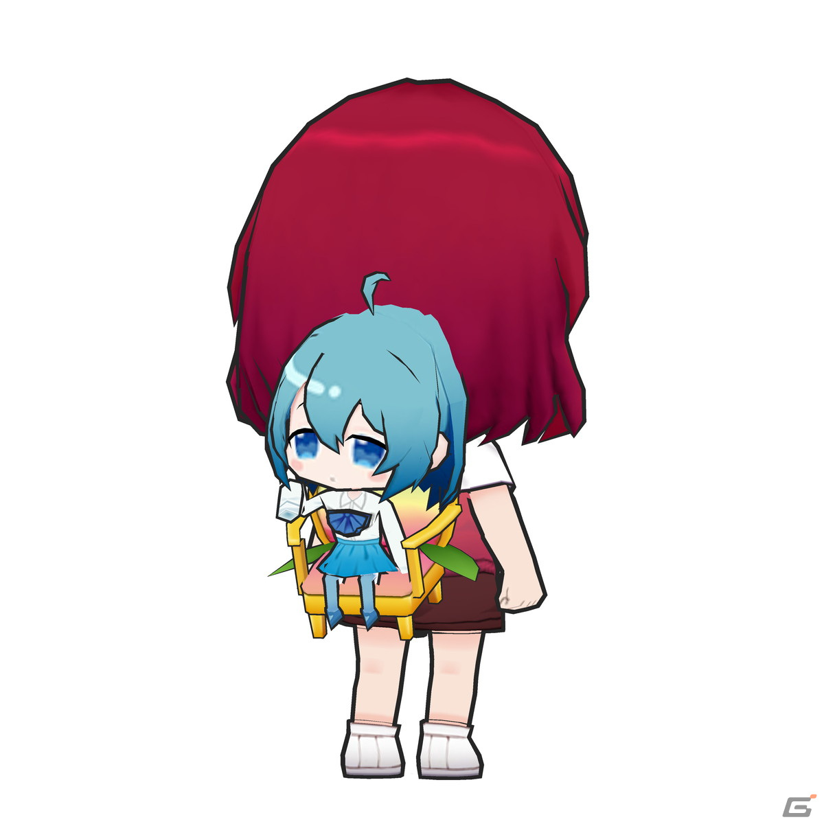 「脱獄ごっこPRO」とカラフルビーチのコラボガチャ第6弾が開催！囚人服バージョンのるなともふが登場の画像4