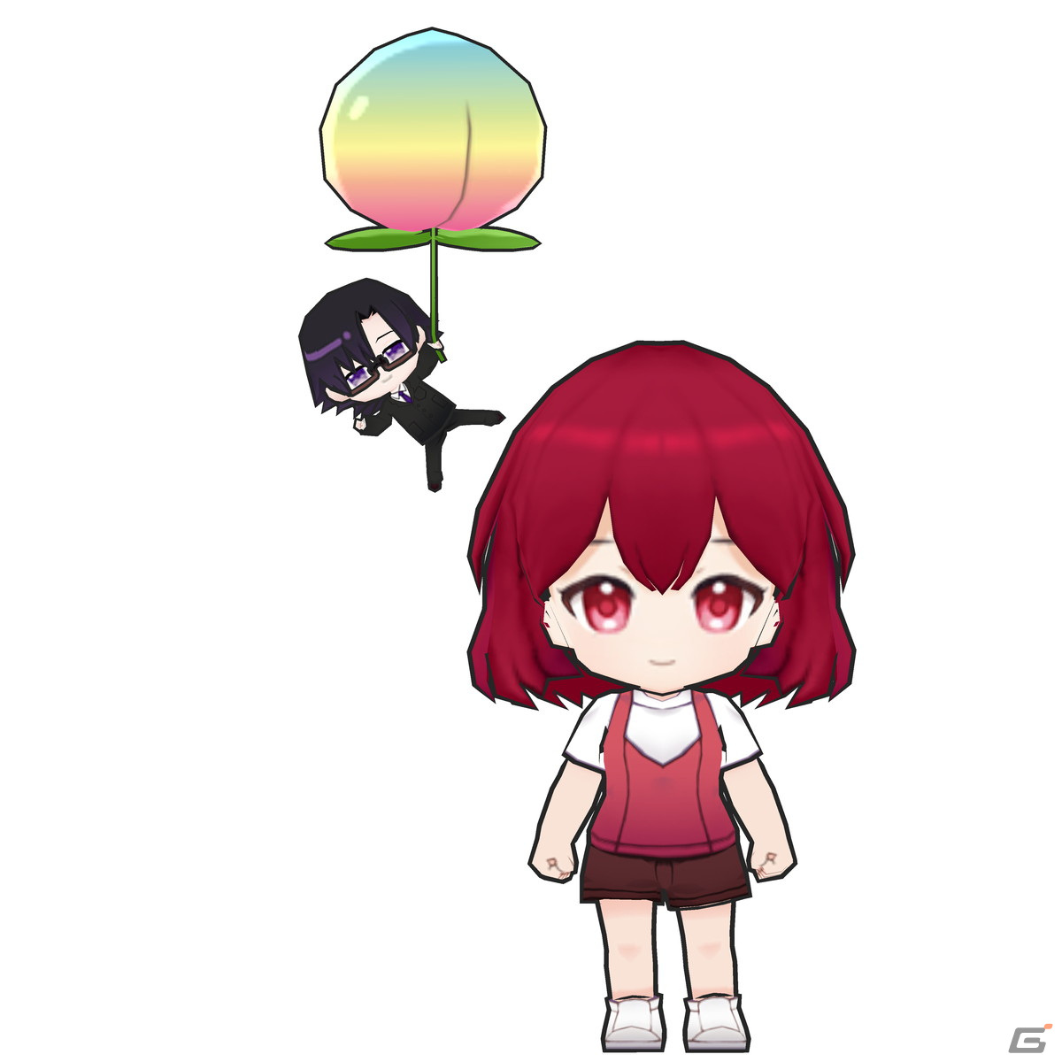 「脱獄ごっこPRO」とカラフルビーチのコラボガチャ第6弾が開催！囚人服バージョンのるなともふが登場の画像8
