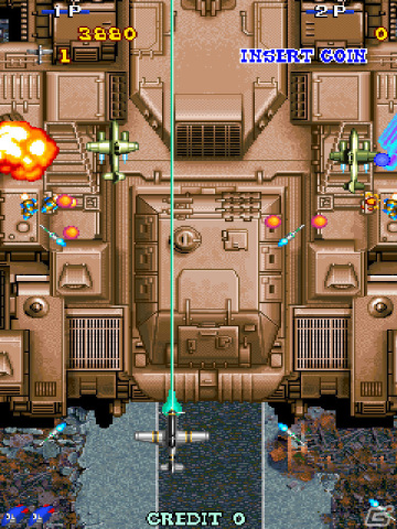 「アーケードアーカイブス ジンジンジップ」が9月7日に配信！必殺技のローリングやアイテムを駆使して悪の帝国を倒すSTGの画像5