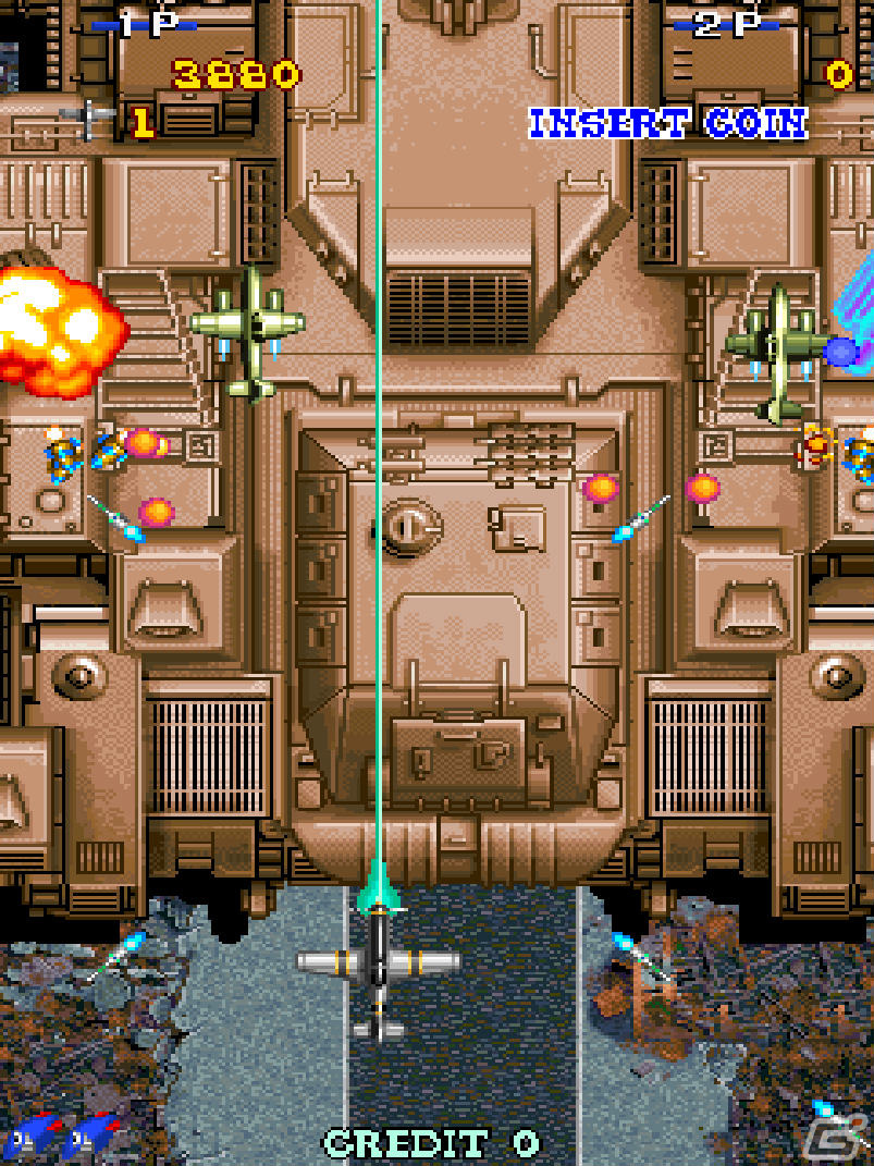 「アーケードアーカイブス ジンジンジップ」が9月7日に配信！必殺技のローリングやアイテムを駆使して悪の帝国を倒すSTGの画像5