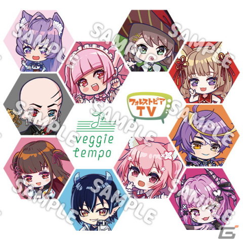 「フォレストピアTV」とマルシェを行う「veggie tempo」とのコラボが開催！ゲーム画面の提示でコラボステッカーなどがもらえるの画像1