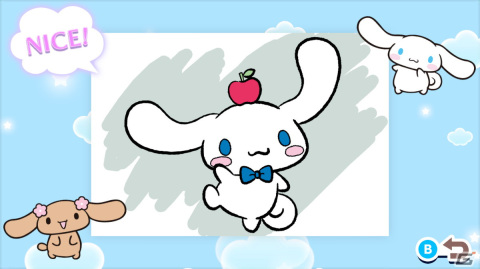 「ぬりえであそぼう サンリオキャラクターズ」がSwitchで配信開始！直感的な操作で手軽にぬりえが楽しめる「ぬりえであそぼうシリーズ」第1弾の画像5