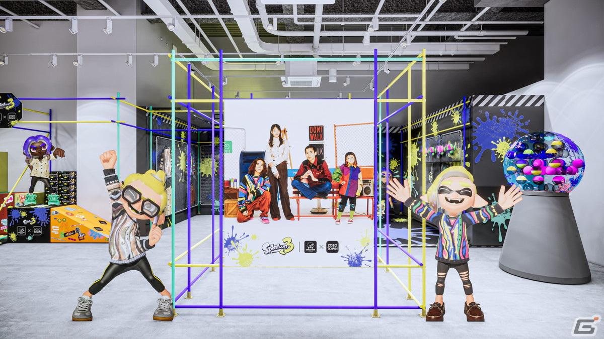 「スプラトゥーン3」のゲソタウンとZOZOTOWNがコラボ！ゲーム内のギアを再現したアパレルアイテムが9月13日より販売開始の画像16