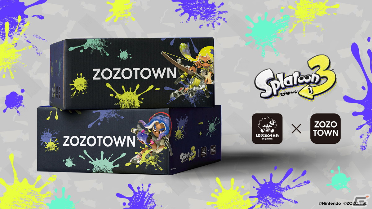 スプラトゥーン3」のゲソタウンとZOZOTOWNがコラボ！ゲーム内のギアを