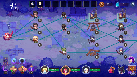 中世ファンタジーを舞台にしたデッキ構築型ローグライト「アーキタイプ・ブルー」のSteamストアページがオープン！の画像3