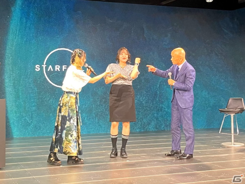 「Starfield」ローンチイベントレポート：バレット役・岩崎ひろしさんの茶目っ気が炸裂！実機プレイも笑いに包まれ発売を大いに盛り上げるの画像25