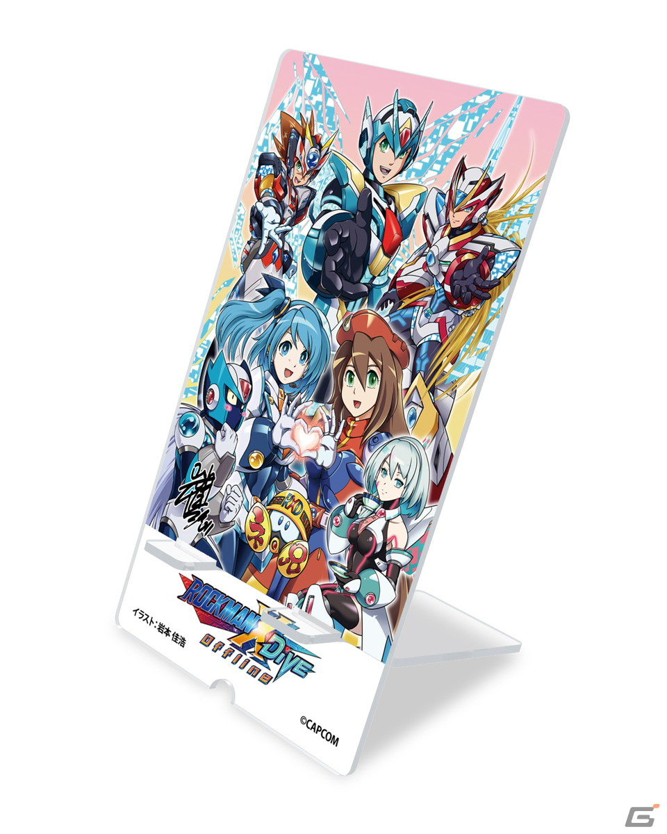 【非売品】ロックマンX DiVE 限定アクリルスマホスタンド - 鷹岬諒先生 非売品】ロックマンX DiVE 限定アクリルスマホスタンド - 鷹岬諒先生