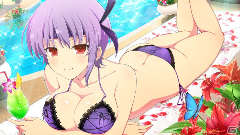 「シノビマスター 閃乱カグラ NEW LINK」が「DOA XVV」と復刻コラボ！マリー・ローズやあやね、たまきが水着姿の2Dイラストで登場の画像9
