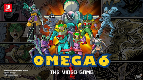 今村孝矢氏が原作・グラフィックデザインを手掛ける16bit風ADV「OMEGA 6 The Video Game」が2024年に発売！の画像1
