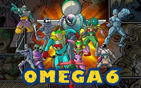 今村孝矢氏が原作・グラフィックデザインを手掛ける16bit風ADV「OMEGA 6 The Video Game」が2024年に発売！