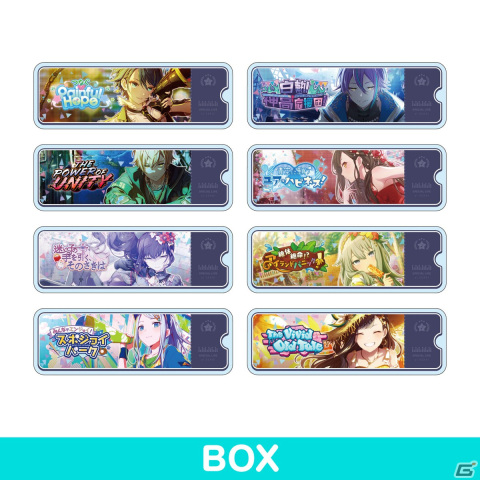 プロセカ」9月の新商品として「アクリルバナーバッジ vol.8／vol.9