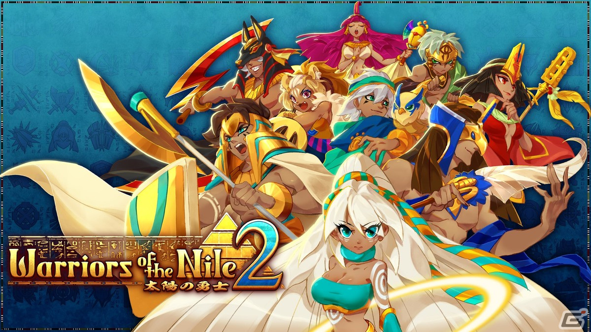 ローグライト戦術ボードゲーム「Warriors of the Nile ～太陽の勇士～2」のSwitch版が9月21日に発売！の画像1