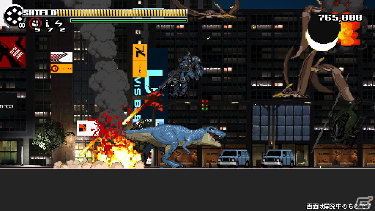 アーマード2DロボACT「スクランブルヴァイス」が2024年に配信！武装スーツを駆使してロボティクス社会の犯罪者に立ち向かえの画像6