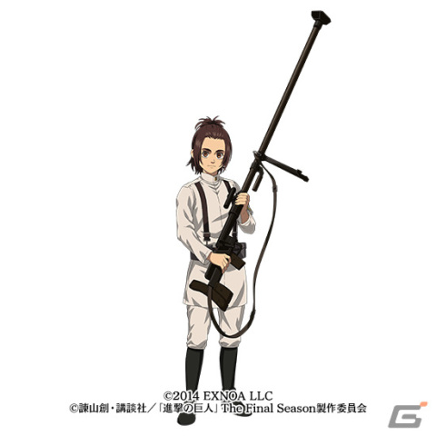 「御城プロジェクト:RE」が「進撃の巨人」とコラボ！ミカサやヒストリア、アニ、城娘になった「旧調査兵団本部」が登場の画像6