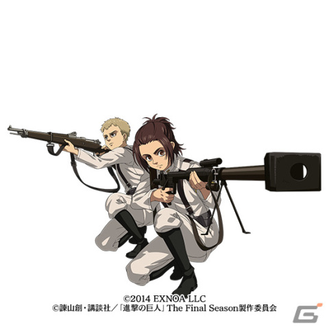 「御城プロジェクト:RE」が「進撃の巨人」とコラボ！ミカサやヒストリア、アニ、城娘になった「旧調査兵団本部」が登場の画像9