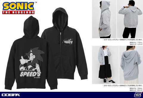 ソニックのTシャツやパーカー、アクスタなど新グッズ13種の予約受付が開始！TGS2023などで先行販売もの画像11
