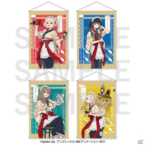 「リコリス・リコイル」のオリジナルイラストを使用したグッズがビックカメラグループで先行販売！の画像4