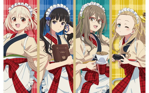 「リコリス・リコイル」のオリジナルイラストを使用したグッズがビックカメラグループで先行販売！