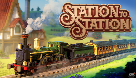ボクセル鉄道シム「Station to Station」が10月4日に配信！線路を繋いで砂漠や未開の山々を緑豊かな景色に変えていこうの画像1
