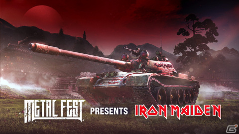 「World of Tanks: Modern Armor」にて英国のヘヴィメタルバンド「Iron Maiden」との電撃コラボが開始！の画像2