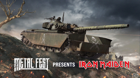 「World of Tanks: Modern Armor」にて英国のヘヴィメタルバンド「Iron Maiden」との電撃コラボが開始！の画像3