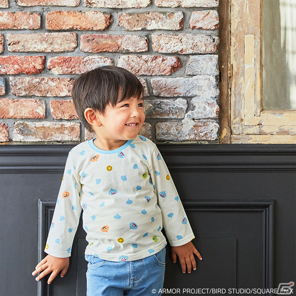 「ドラクエベビー＆キッズ」よりスライムが描かれたベビーウェア＆キッズウェアが登場！知育絵本「スライムぴぴぴ」デザインもの画像21