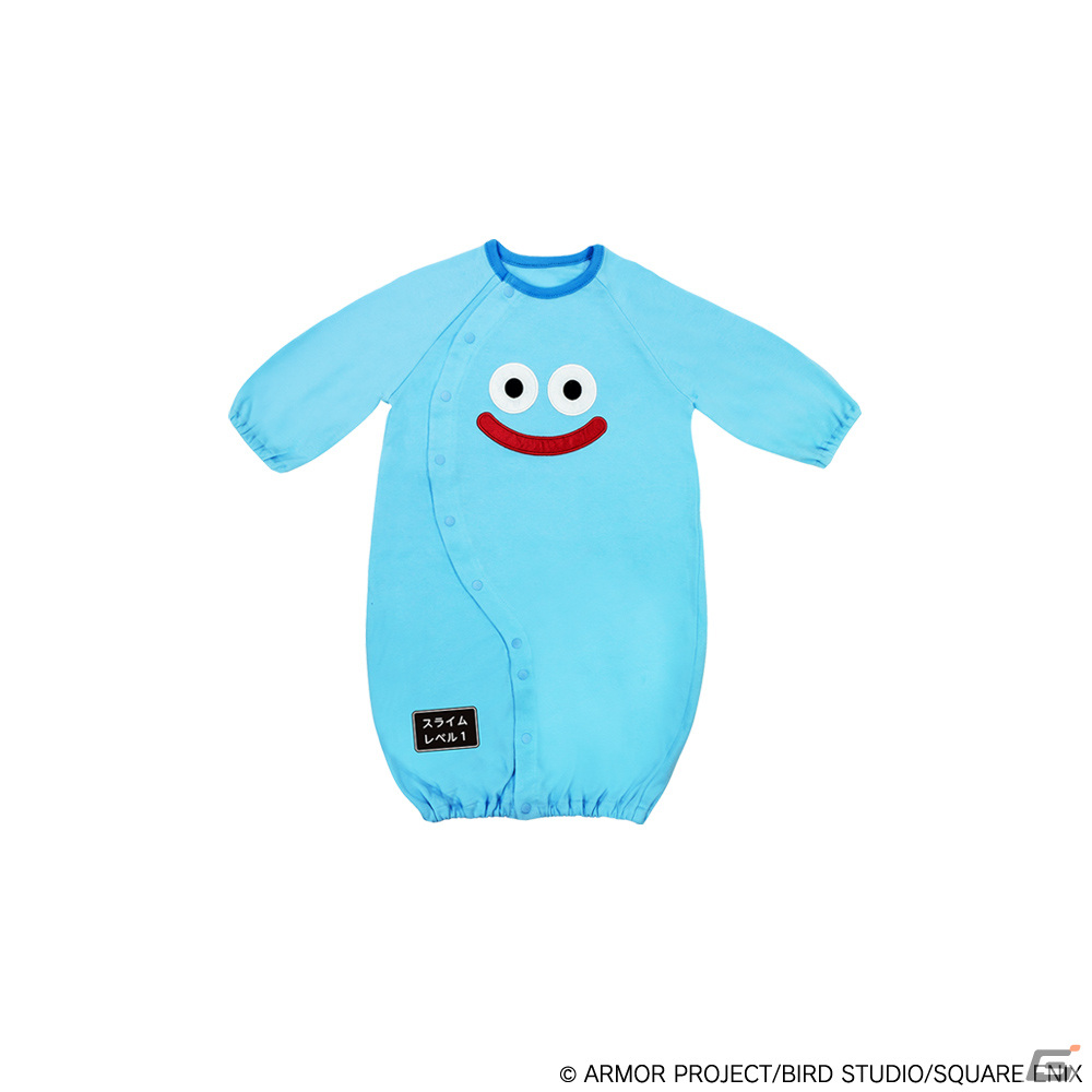 「ドラクエベビー＆キッズ」よりスライムが描かれたベビーウェア＆キッズウェアが登場！知育絵本「スライムぴぴぴ」デザインもの画像9