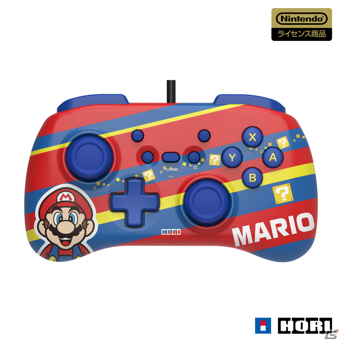 マリオデザインのミニコントローラー「スーパーマリオ ホリパッド ミニ for Nintendo Switch/PCマリオ」が10月に発売！の画像2