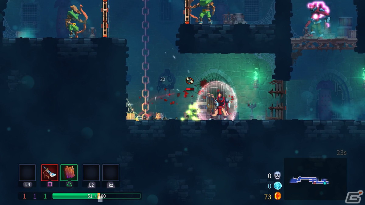 「Dead Cells: Return to Castlevania Edition」が本日発売！「悪魔城ドラキュラ」シリーズコラボの追加コンテンツを含む完全版の画像7