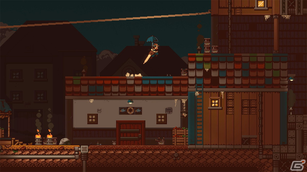 銃にも傘にもなる武器を操って戦うノワールパンク・アクションアドベンチャー「Gunbrella」がSwitch/Steamで配信開始！の画像5