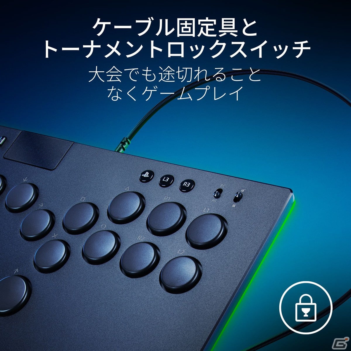Razer初、レバーレスタイプのアーケードコントローラー「Razer Kitsune」が9月14日より予約開始！「スト6」春麗やキャミィのカラーも登場の画像5