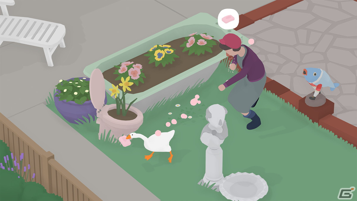 Switch「Untitled Goose Game ～いたずらガチョウがやって来た！～」パッケージ版が12月14日に発売！の画像12