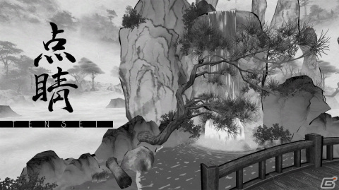 水墨山水画の世界を跳び回るリラックス禅アクション「点睛」のSteamストアページが公開――TGS2023で試遊も可能の画像1